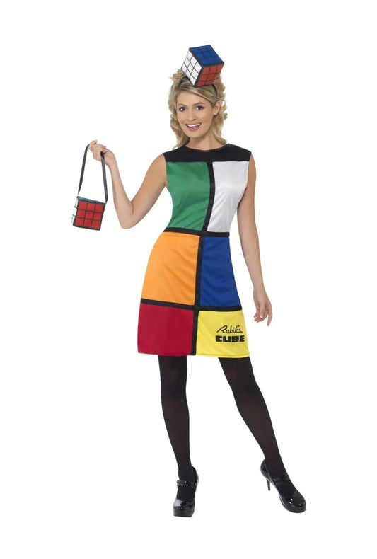 Womens Rubiks Cube Costume