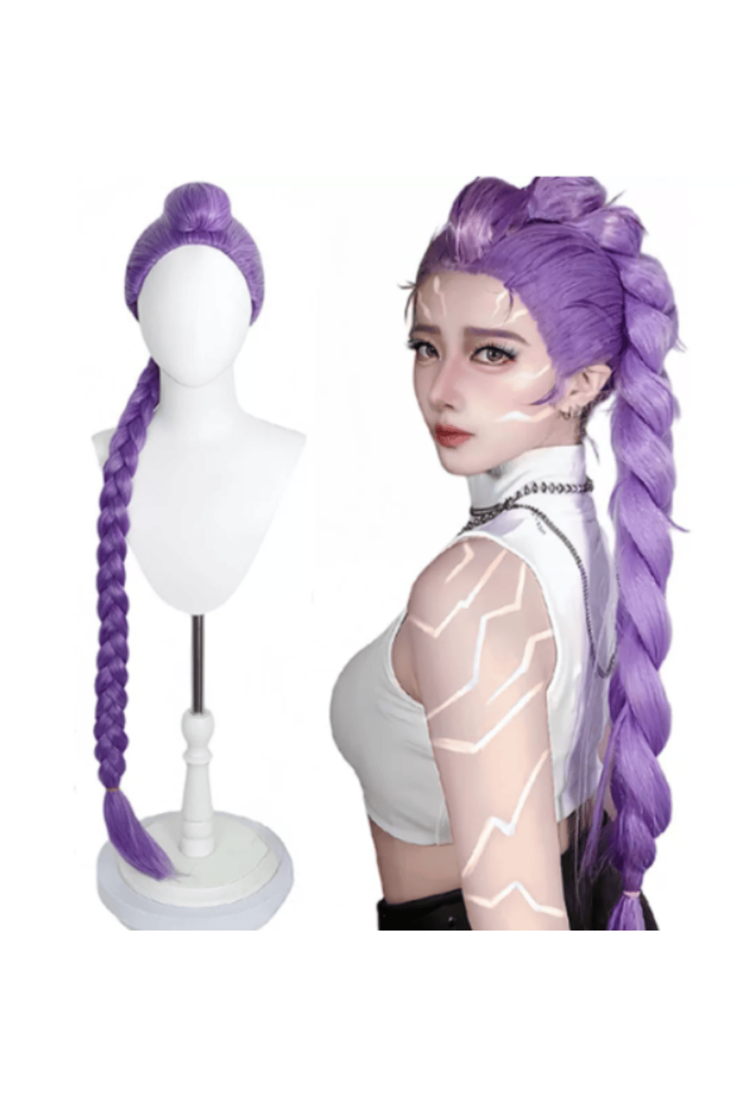 KPOP Demon Hunters Rumi Cosplay Wig