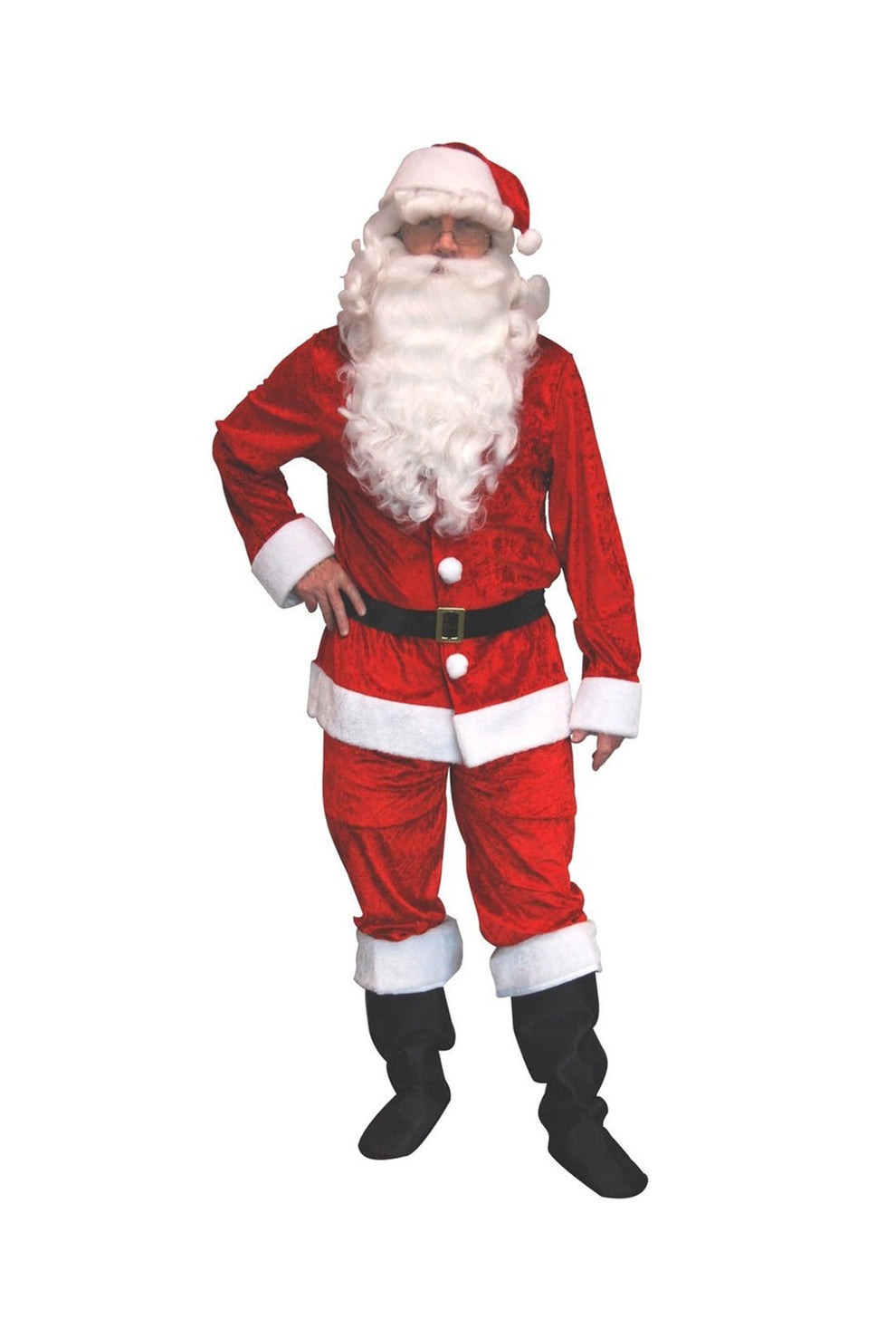 Velvet Santa Claus Costume Perth HurlyBurly