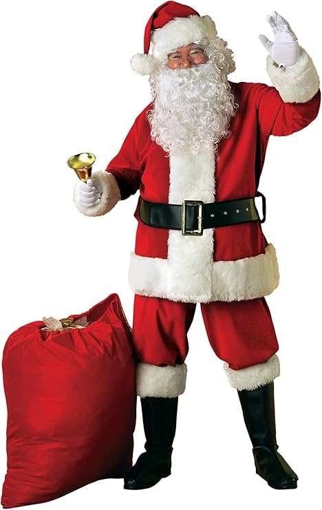 Deluxe Velvet Santa Claus Costume