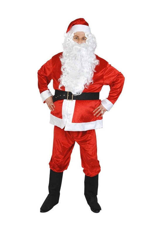 Velour Lightweight Santa Claus Costume