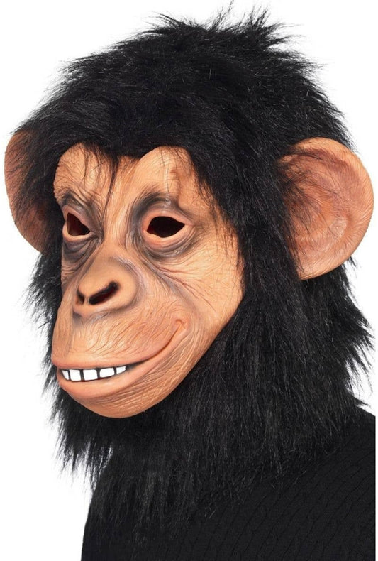 Latex Fluffy Monkey Mask