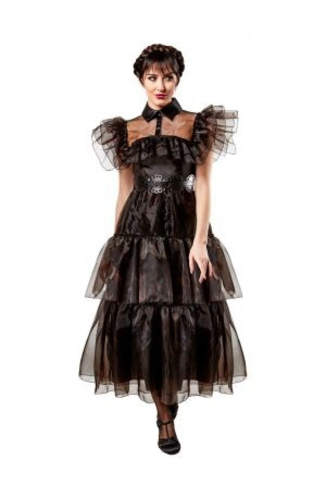Wednesday Addams Rave'n Deluxe Adult Costume Perth | Hurly-Burly