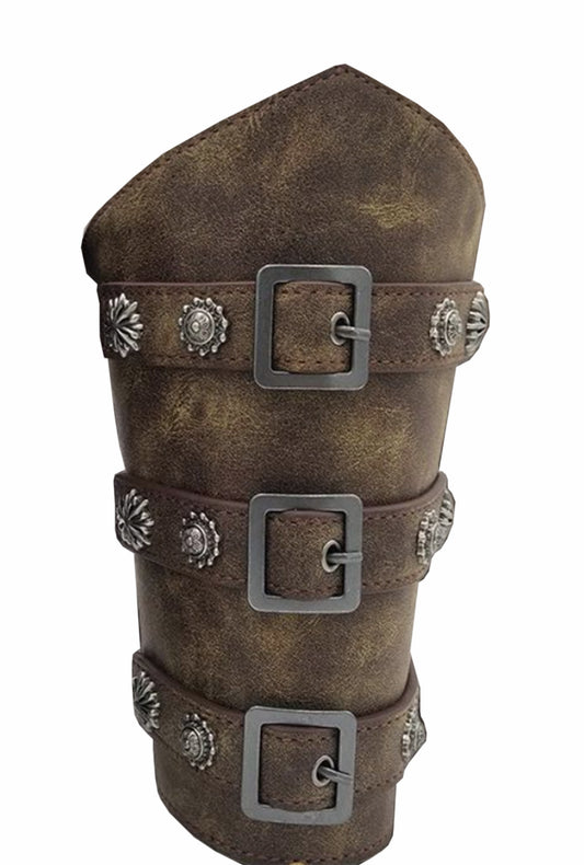 Brown Cuff with Buckles (A)