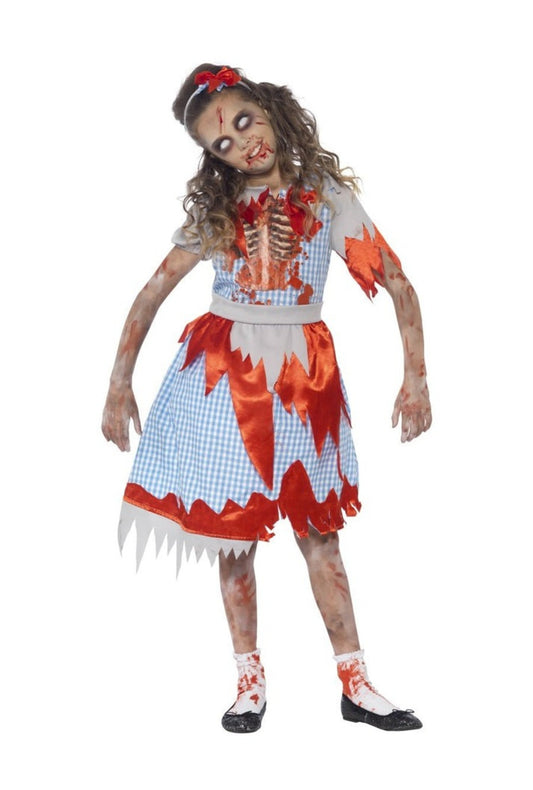 Kids Zombie Country Girl Costume