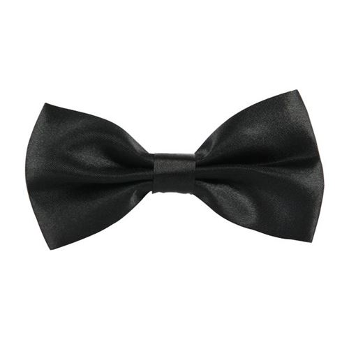 Black Satin Pre-Tied Bow Tie Perth | Hurly Burly – Hurly-Burly