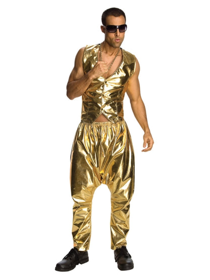 Gold Rapper Pants