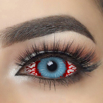 Bloodshot Infected Zombie Sclera Contact Lenses