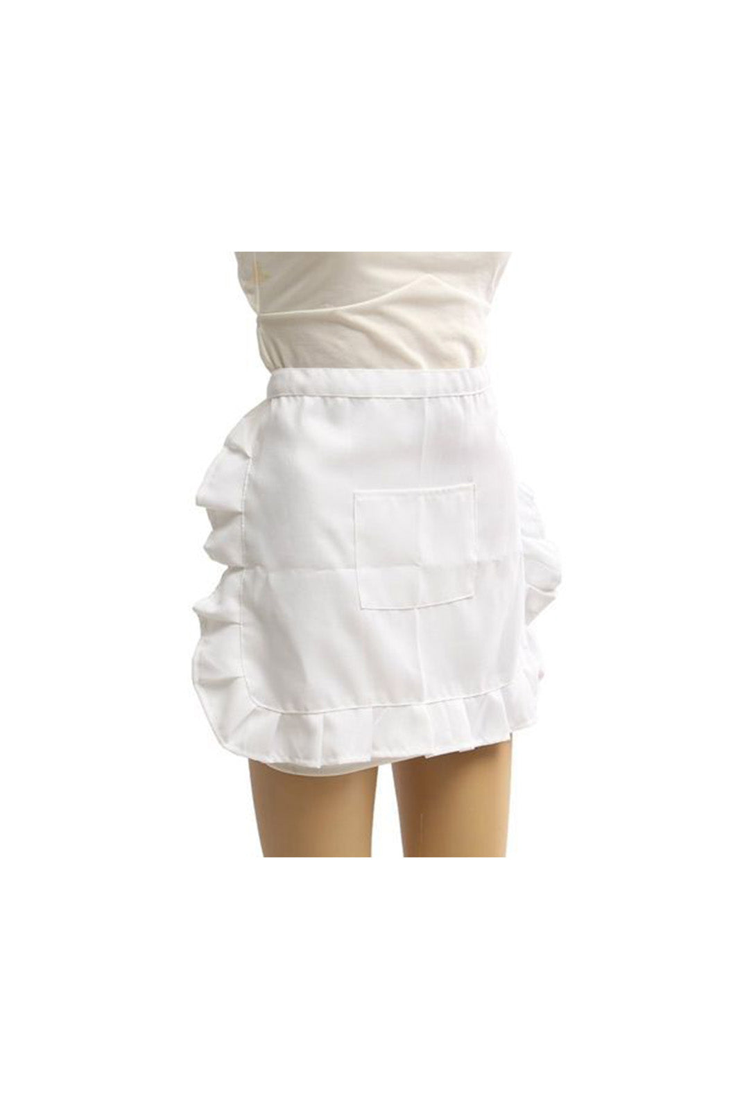 White Waist Apron