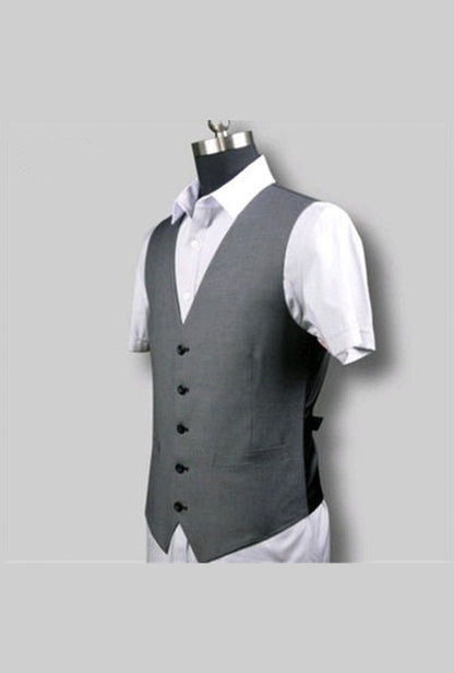 Grey Men's Waistcoat