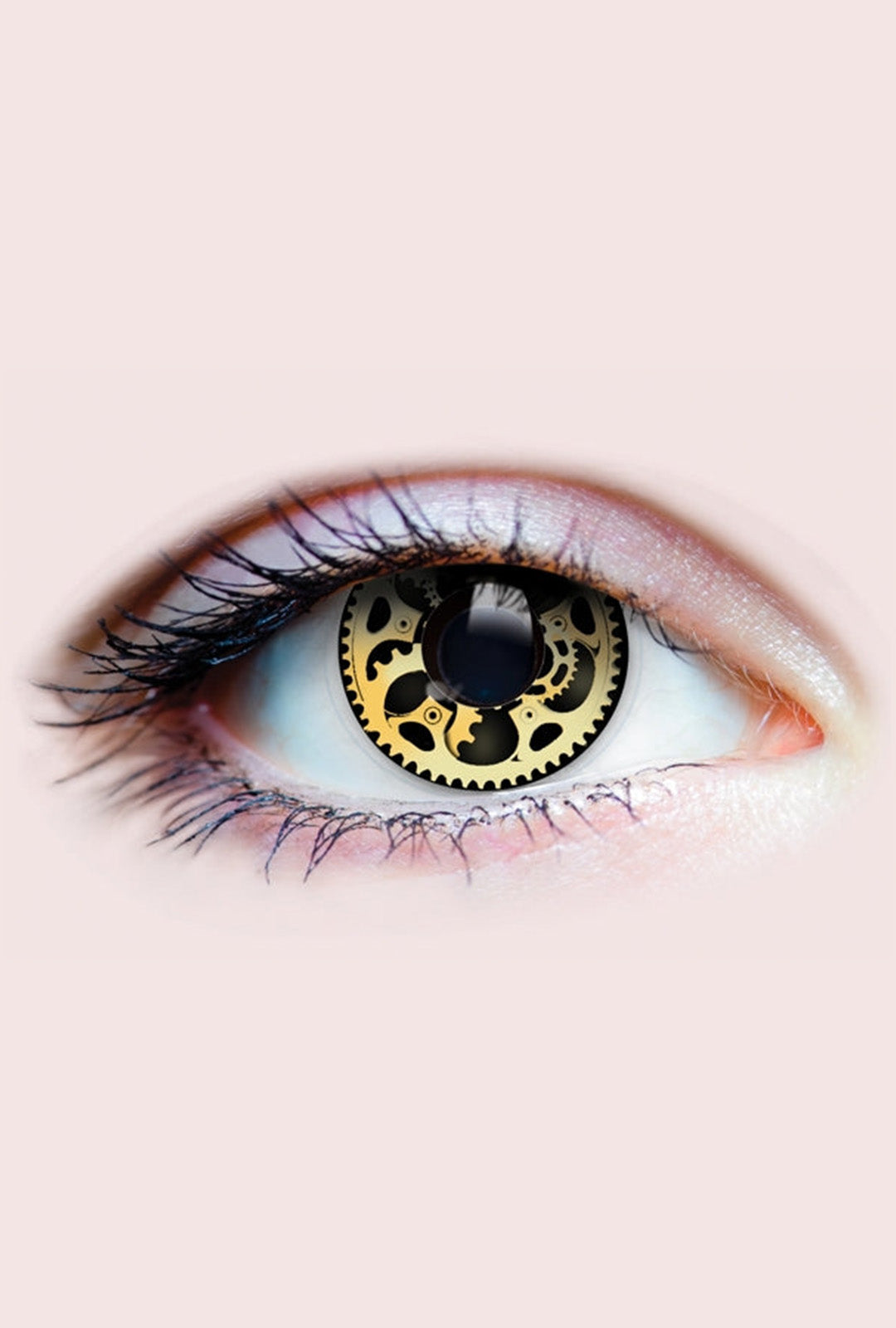 Primal Steampunk Cogs Contact Lenses