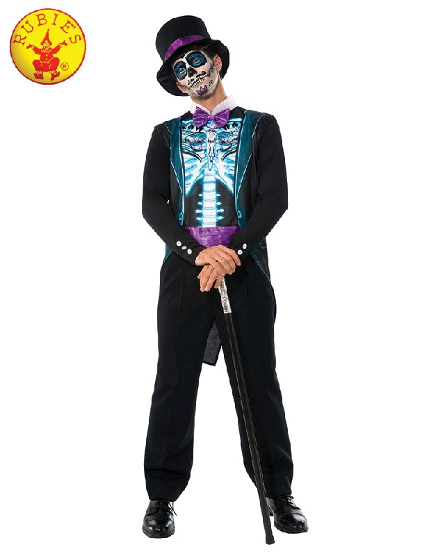 Men's Day of the Dead X-Rax Skeleton Suit