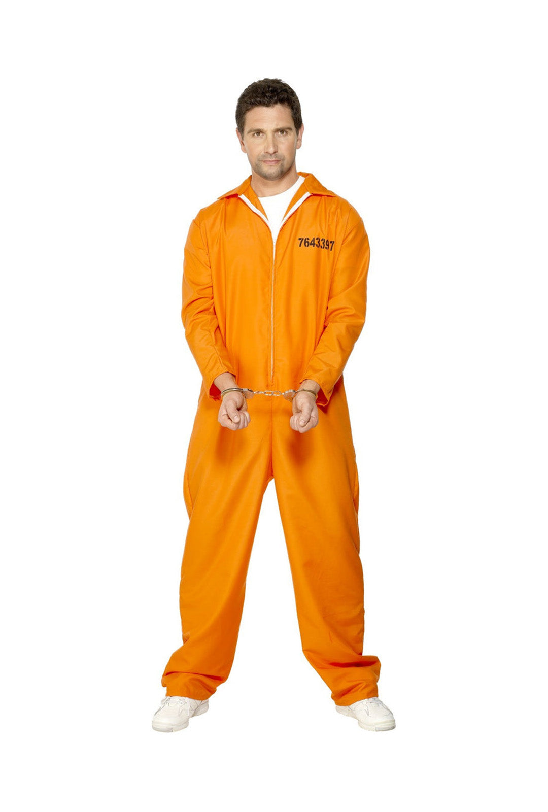Men's Orange Prisoner Jumpsuit