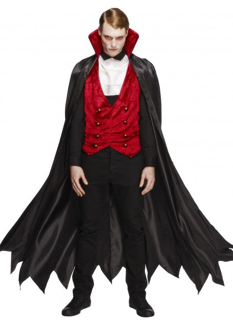 Men's Blood Red Vampire Costume