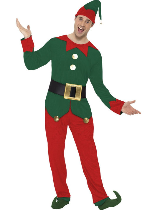 Deluxe Christmas Elf Mens Costume
