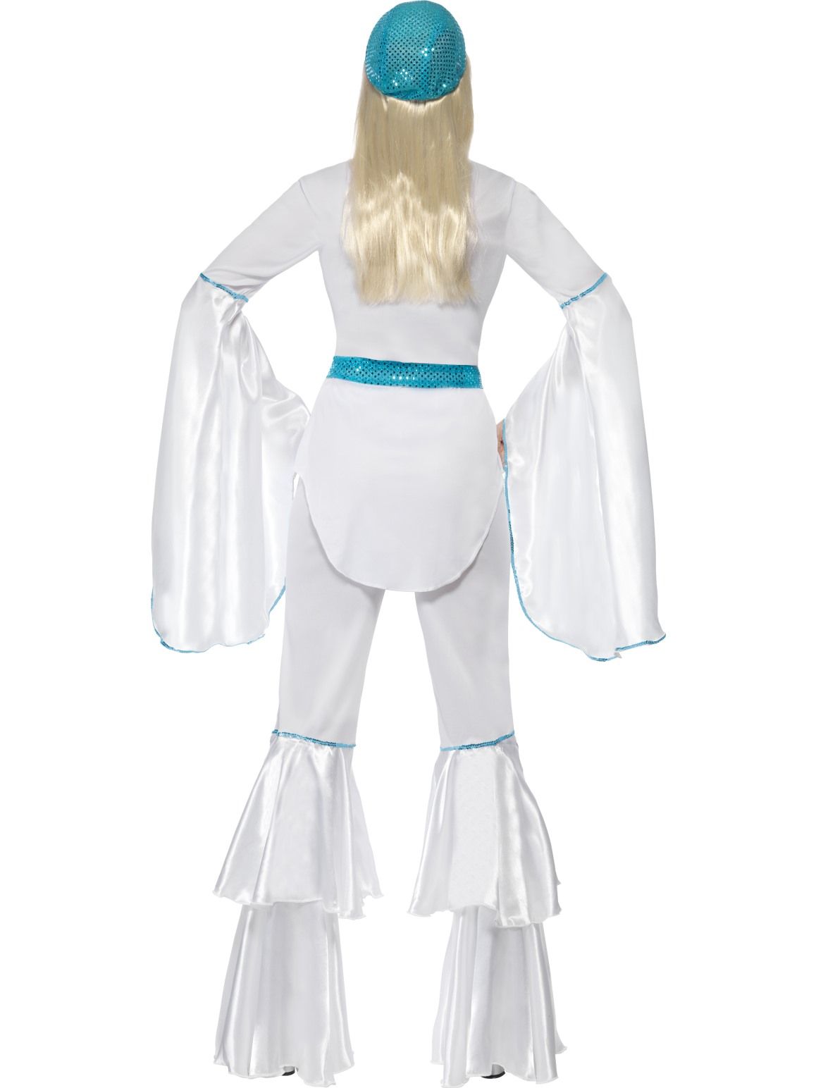 White 1980's Pop Singer Costume