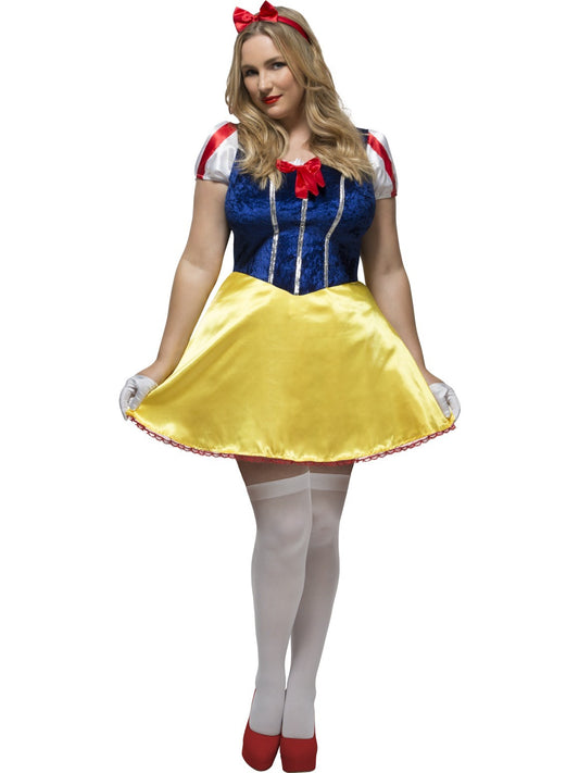 Plus Size Fairytale Snow White Costume