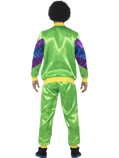 80's Green Men's Retro Shell Suit