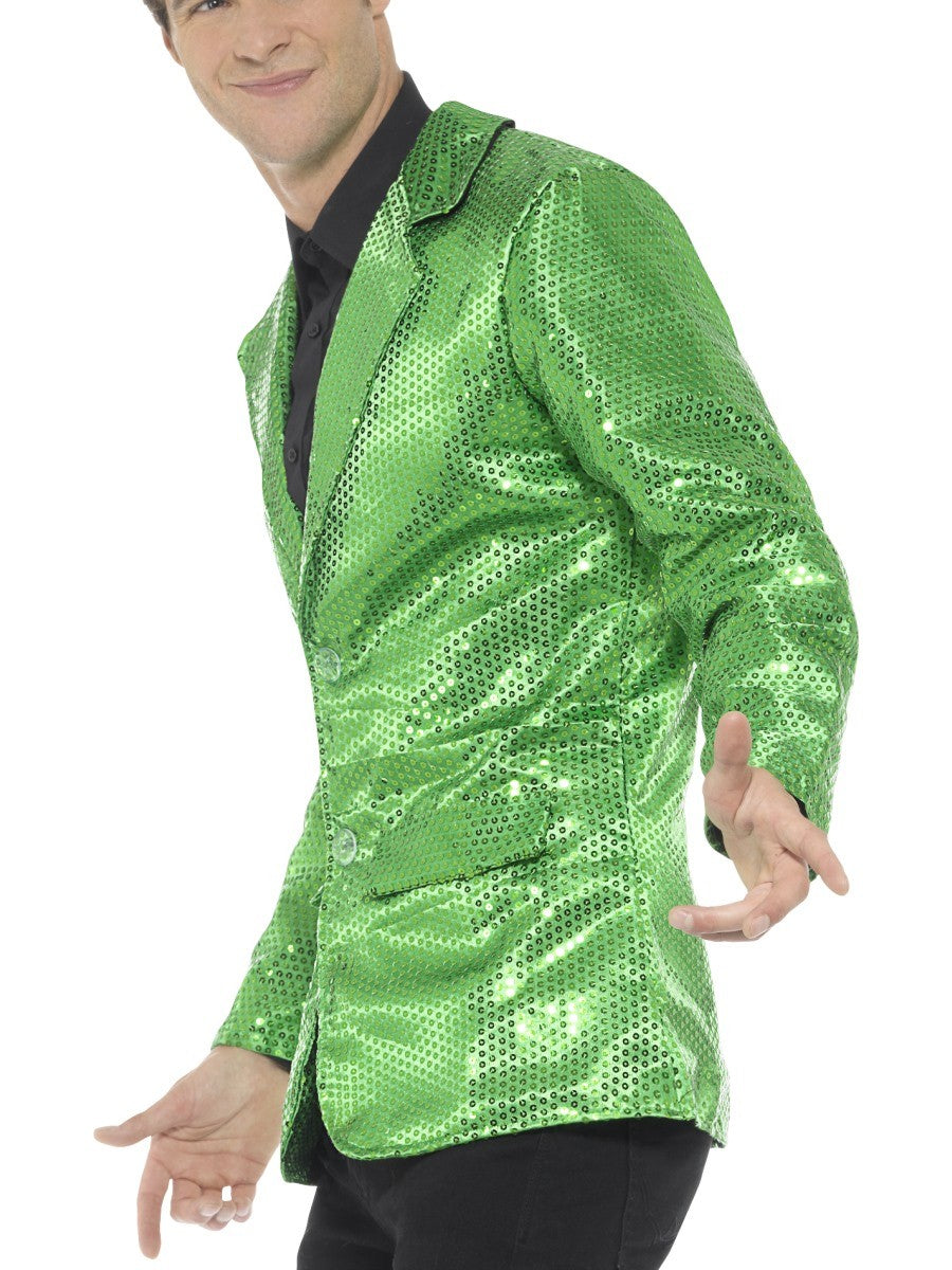 Men's Green Sequin Jacket