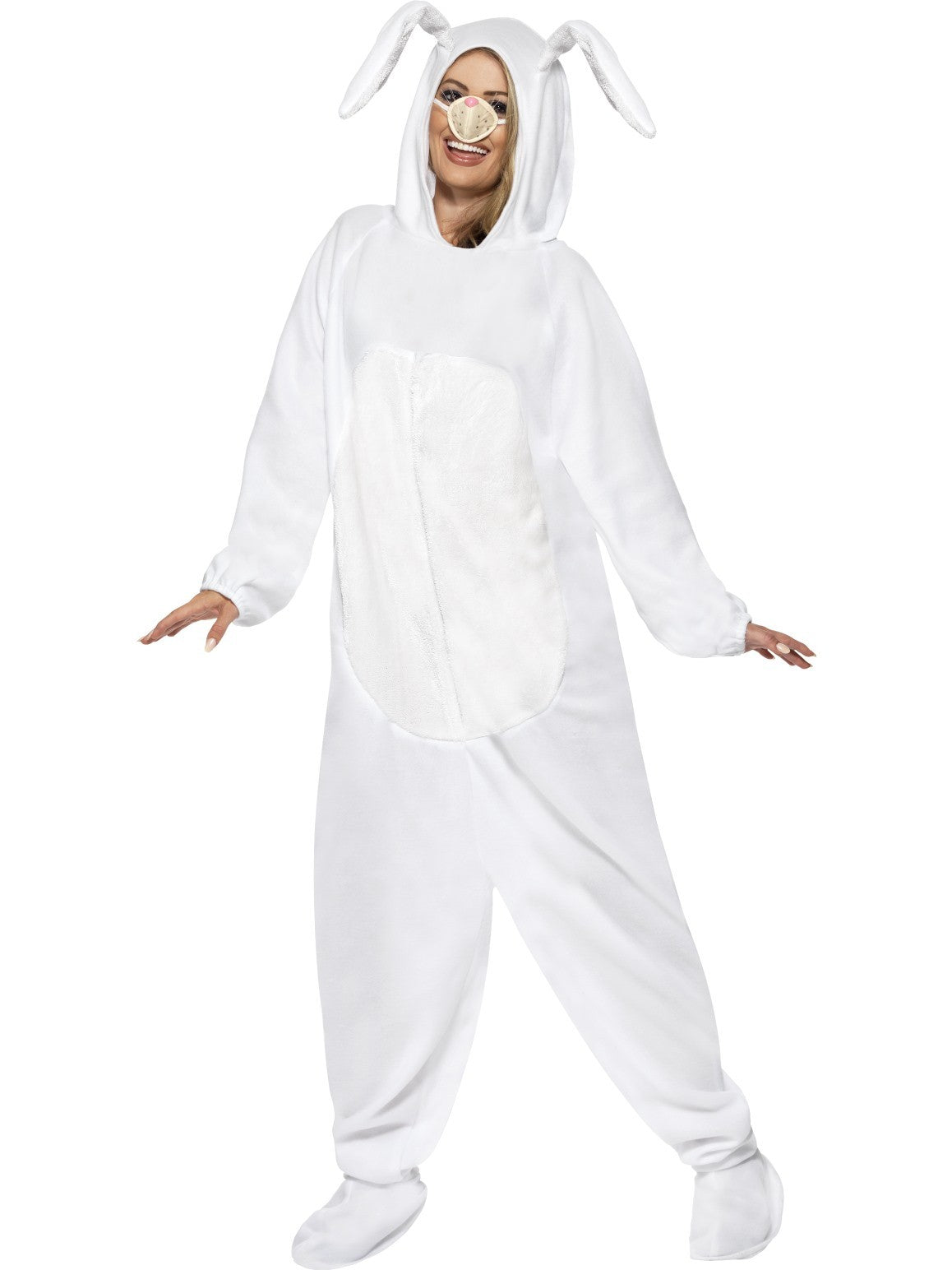 White Rabbit Jumpsuit Costume