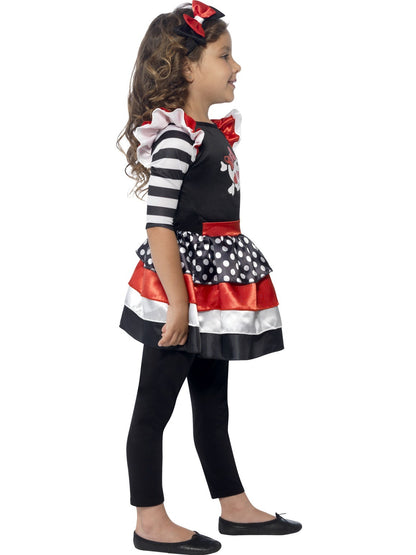 Girls Halloween Skully Costume