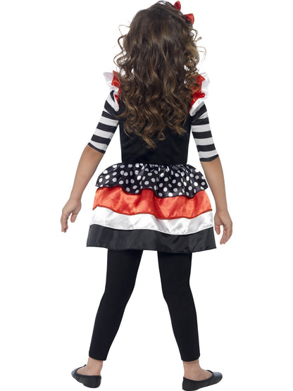 Girls Halloween Skully Costume