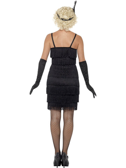 Short Black Flapper Costume