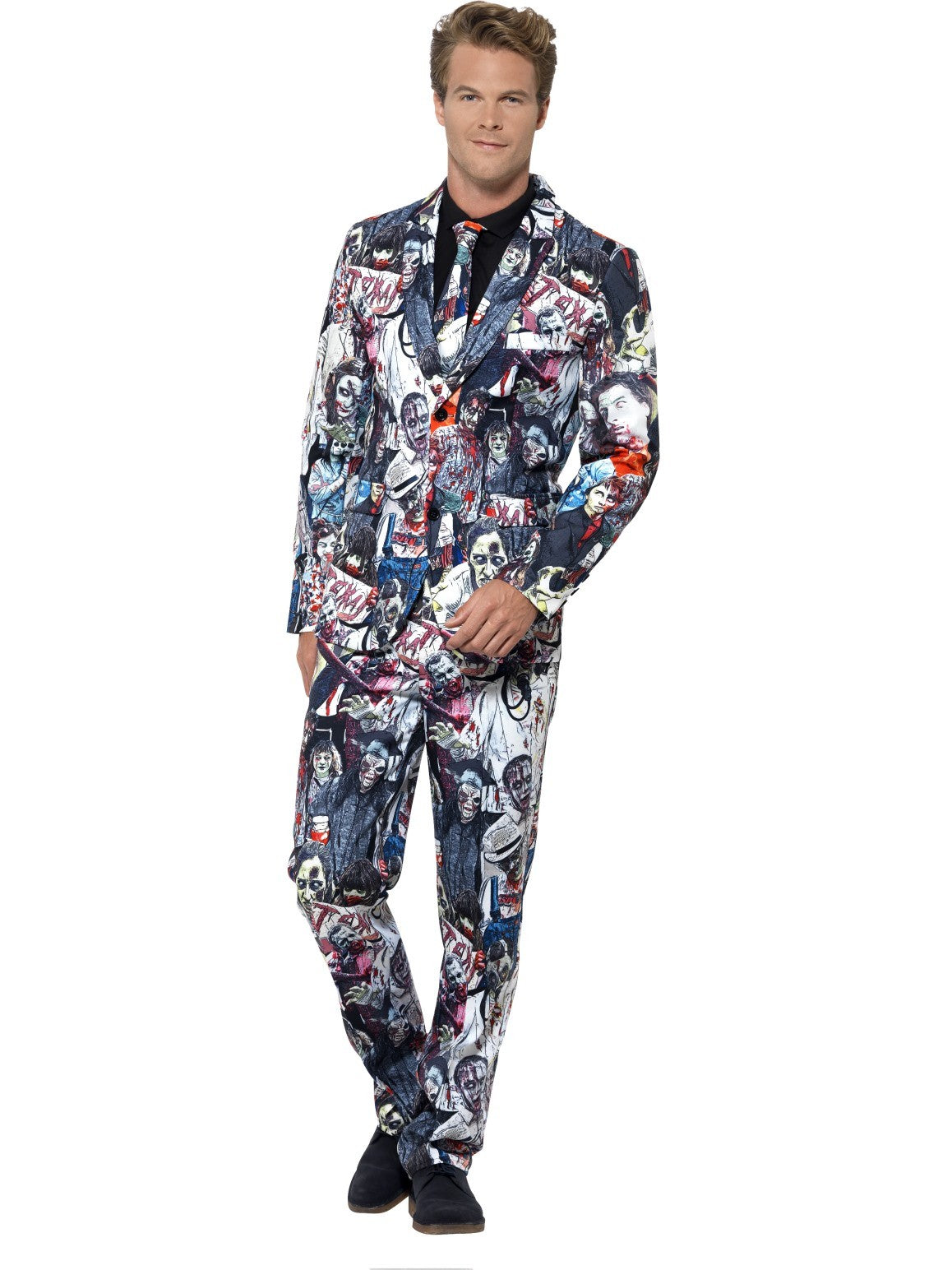 Zombie Print Stand Out Suit