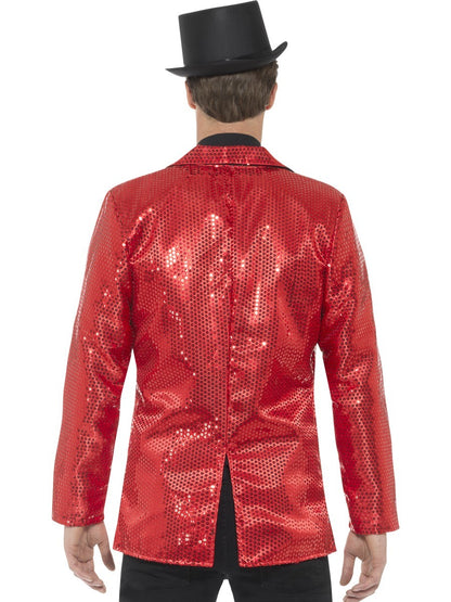 Men's Sequin Red Jacket