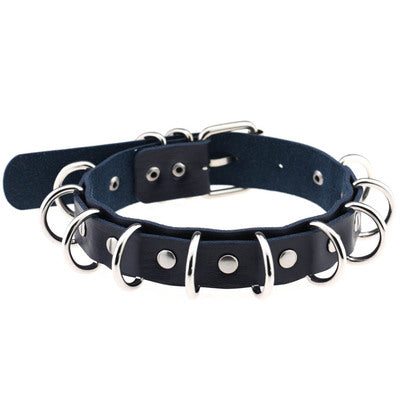 Navy Choker with Rings Perth | Hurly Burly – Hurly-Burly