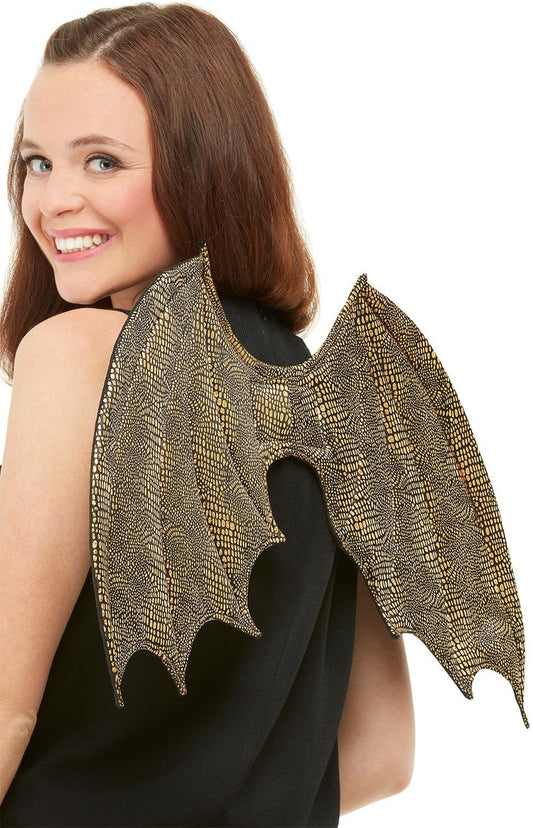 Gold Dragon Scale Wings
