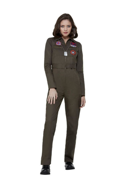 Top Gun Khaki Ladies Costume