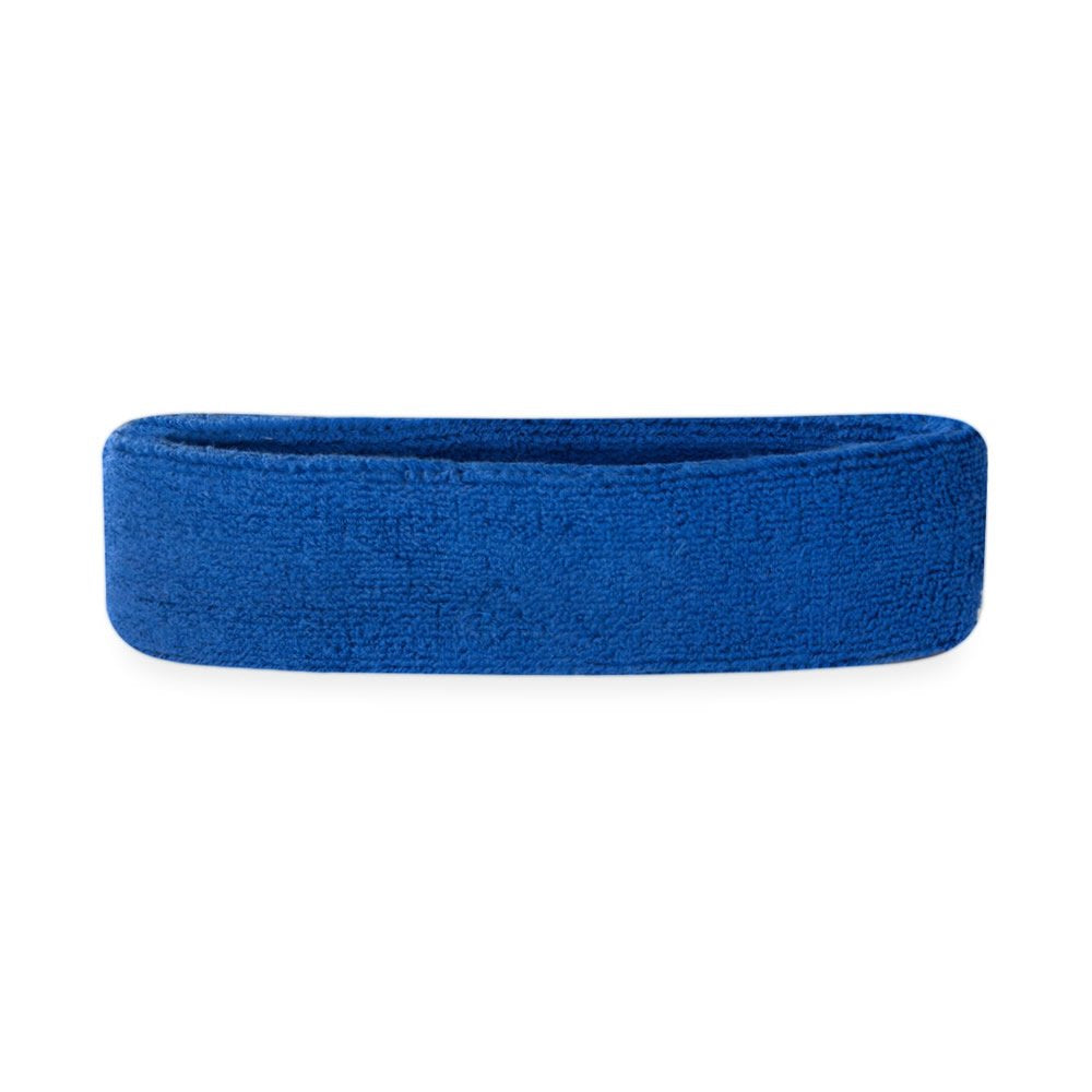 Royal Blue 80s Sweatband