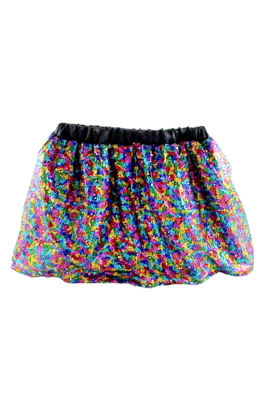 Sequin Rainbow Tutu Skirt