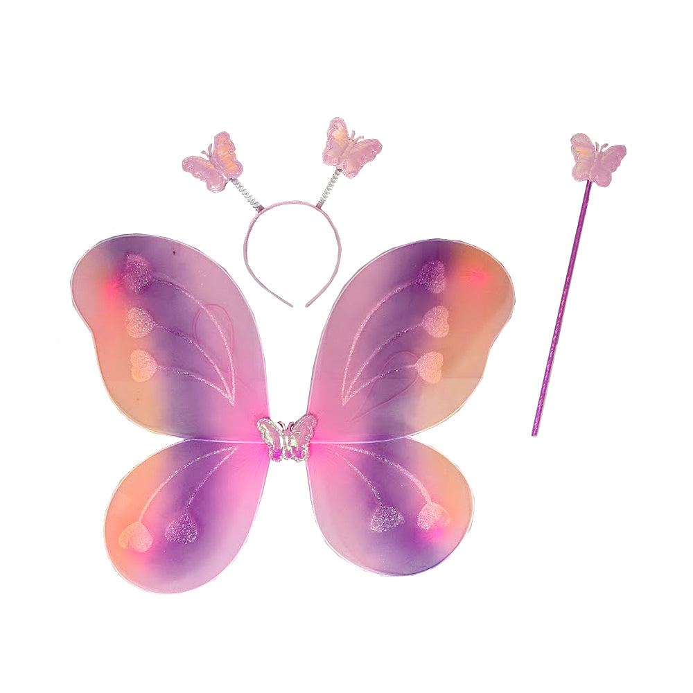 Orange and Purple Fairy Wings Kit