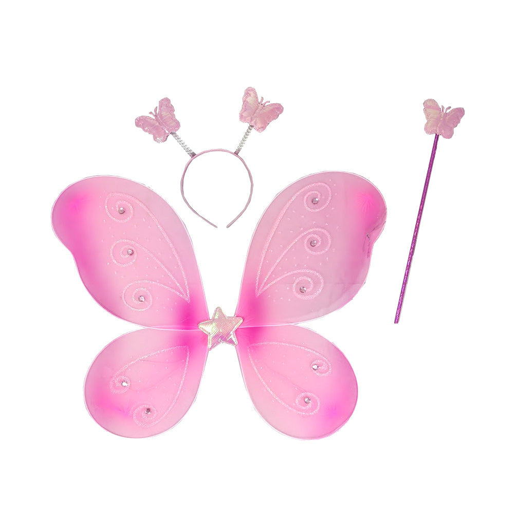 Pink Fairy Wings Kit