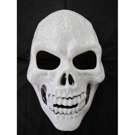 White Skeleton Face Skull Mask