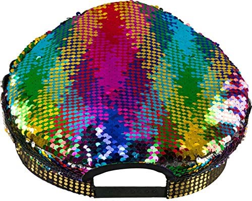 Rainbow Pride Sequin Gem Hat