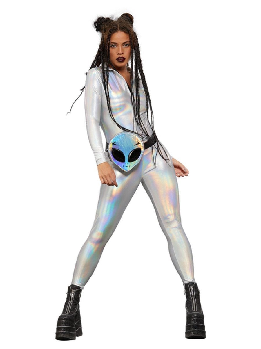 Miss Whiplash Holographic Catsuit