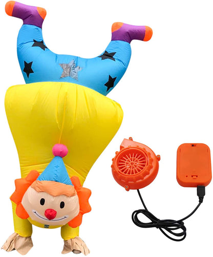 Inflatable Upside Down Clown Costume