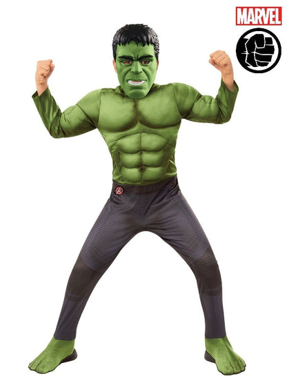 The Avengers Hulk Deluxe Kids Costume