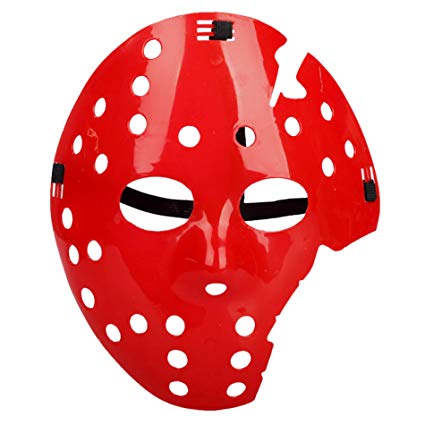 Red Hockey Mask