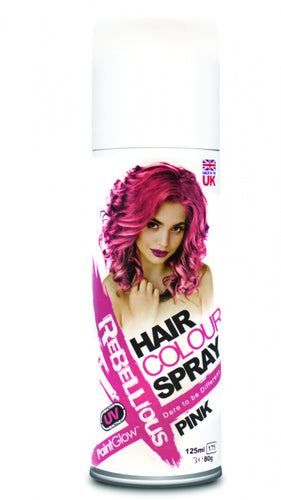 Rebellious Hot Pink Colour Hairspray