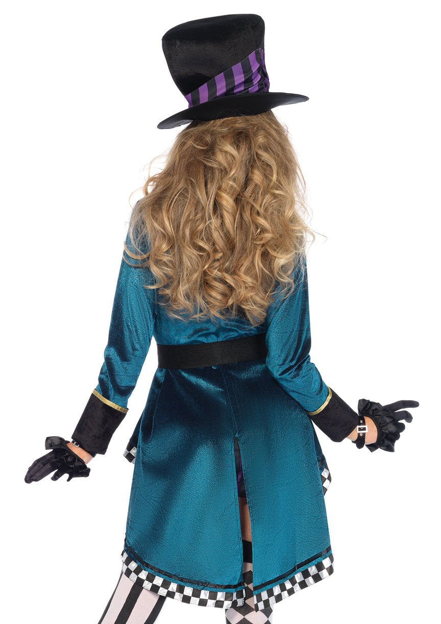 Deluxe Ladies Delightful Mad Hatter Costume