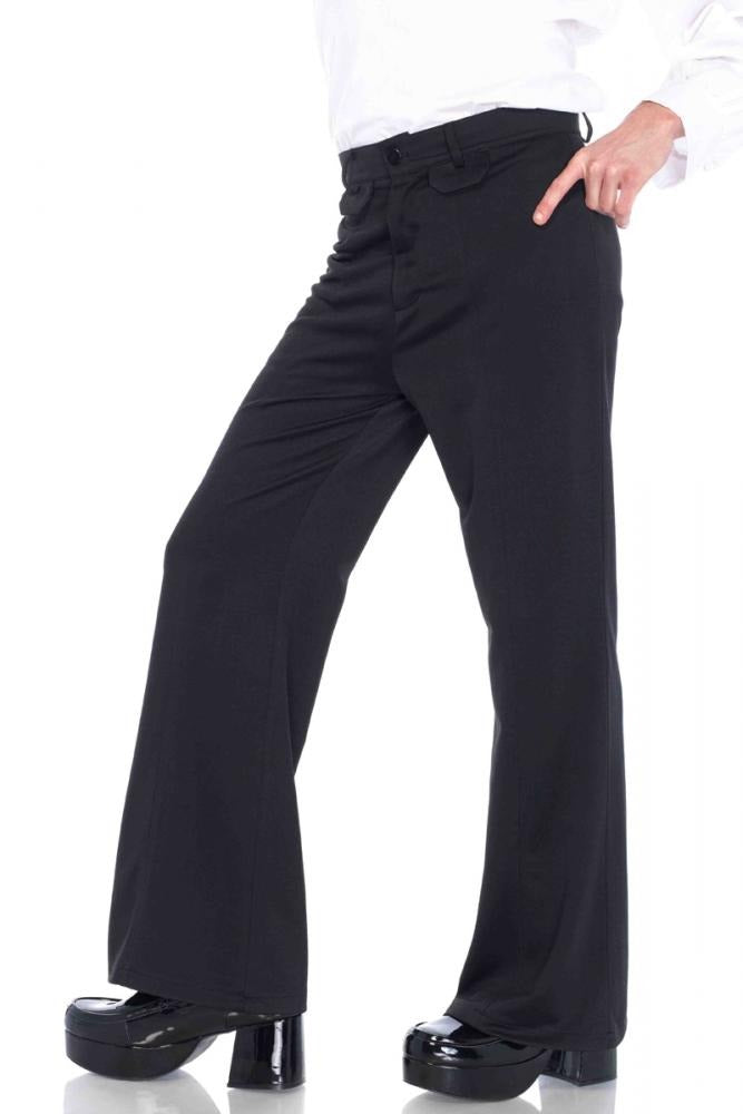 Men's Bell Bottom Pants Black Perth | Hurly Burly – Hurly-Burly