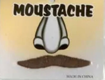 Small Brown Moustache