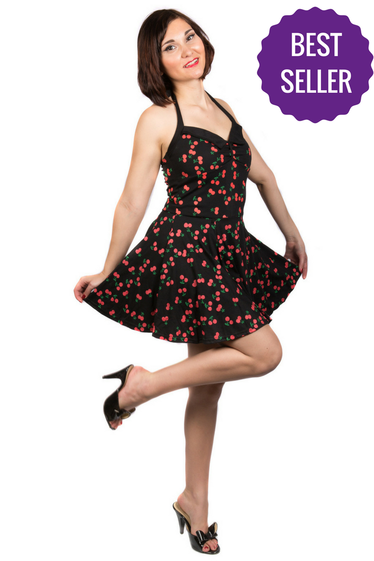 Black Cherry Mini Dress
