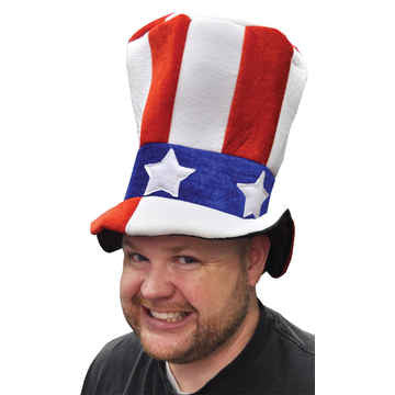 American Flag Top Hat