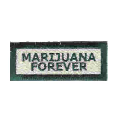 Marijuana Forever Iron on Patch