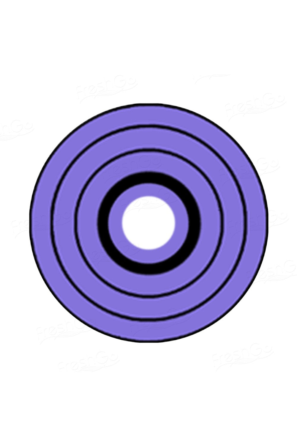 Naruto Sclera Rinnegan Purple Contact Lenses 22mm